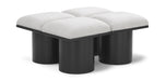 Pavilion - 4 Piece Modular Bench With Black Base - Simple Home Plus