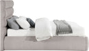 Adam - Linen Fabric Bed With 52" Headboard - Simple Home Plus