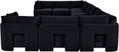 Hammond - Velvet Performance Fabric Upholstered 10 Piece Sectional - Simple Home Plus