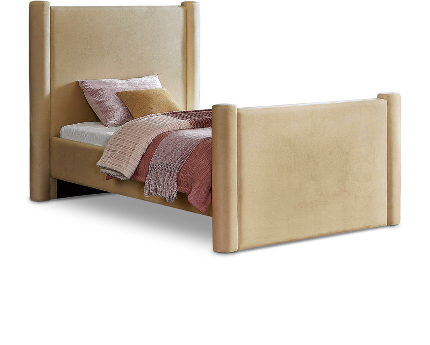Elias - Velvet Bed - Simple Home Plus