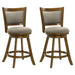 Aiden - Modern Farmhouse Swivel Wood Counter Height Kitchen Bar Stool - Simple Home Plus