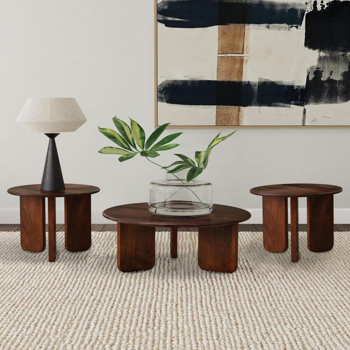 Dale - Solid Wood Coffee And End Table Set - Simple Home Plus