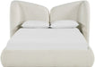 Elowen - Chenille Fabric Upholstered Bed - Simple Home Plus
