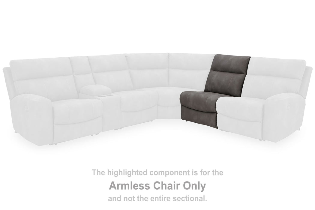 Next-Gen Durapella - Armless Chair - Slate - Simple Home Plus