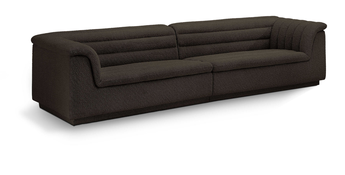 Cascade - Boucle Modular Sofa - Simple Home Plus