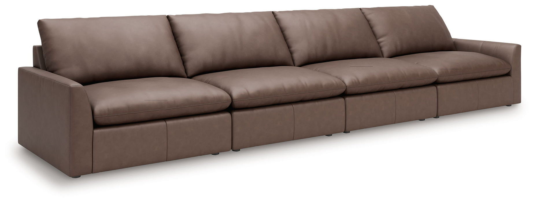 Whitehaven - 4-Piece Sectional Sofa - Brown - Simple Home Plus