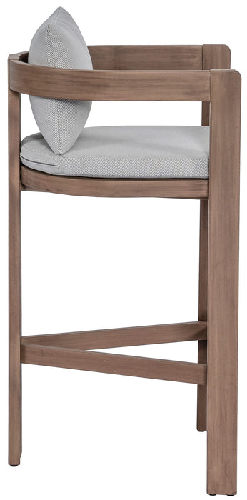 Newport - Water Resistant Fabric Upholstered Outdoor Patio Bar Stool - Simple Home Plus