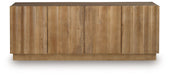 Timkins - Accent Cabinet - White Washed - Simple Home Plus