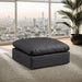 Comfy - Faux Leather Ottoman - Simple Home Plus