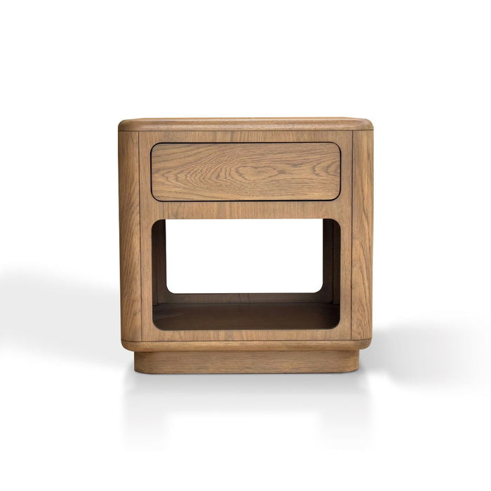 Emil - End Table - Driftwood - Simple Home Plus