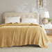 Egyptian Cotton - Full/Queen Blanket - Mustard - Simple Home Plus