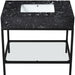 Marmo - Engineered Marble Bathroom Vanity With Black Base - Simple Home Plus