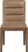 Ellis - Vegan Leather Upholstered Dining Chair (Set of 2) - Tan - Simple Home Plus