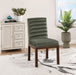 Evelyn - Dining Chair With Brown Legs - Simple Home Plus