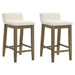 Annikah - Modern Transitional Wood Counter Height Kitchen Bar Stool - Simple Home Plus