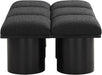 Pavilion - 6 Piece Modular Bench With Black Base - Simple Home Plus