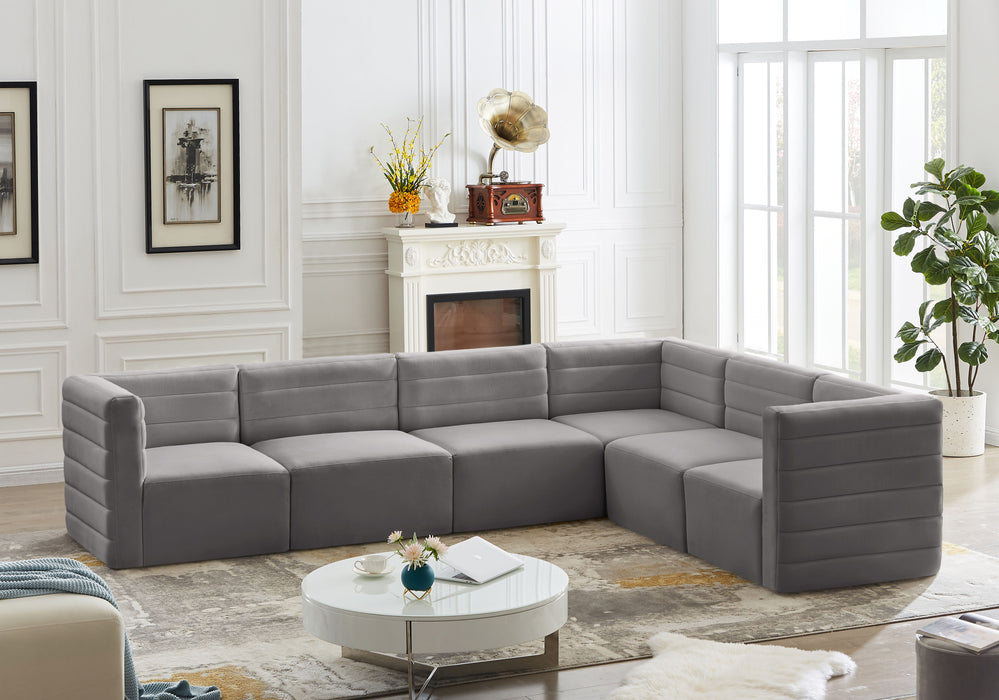 Quincy - 6 Piece Modular Sectional - Simple Home Plus
