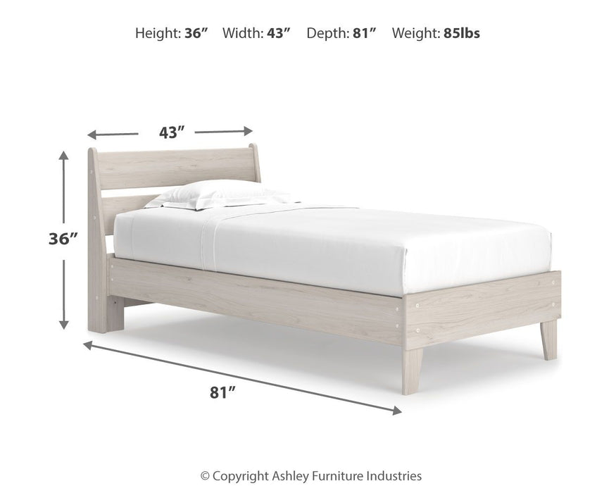 Socalle - Panel Platform Bed - Simple Home Plus