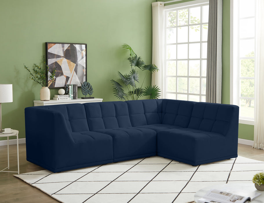 Relax - 4 Piece Modular Sectional - Simple Home Plus