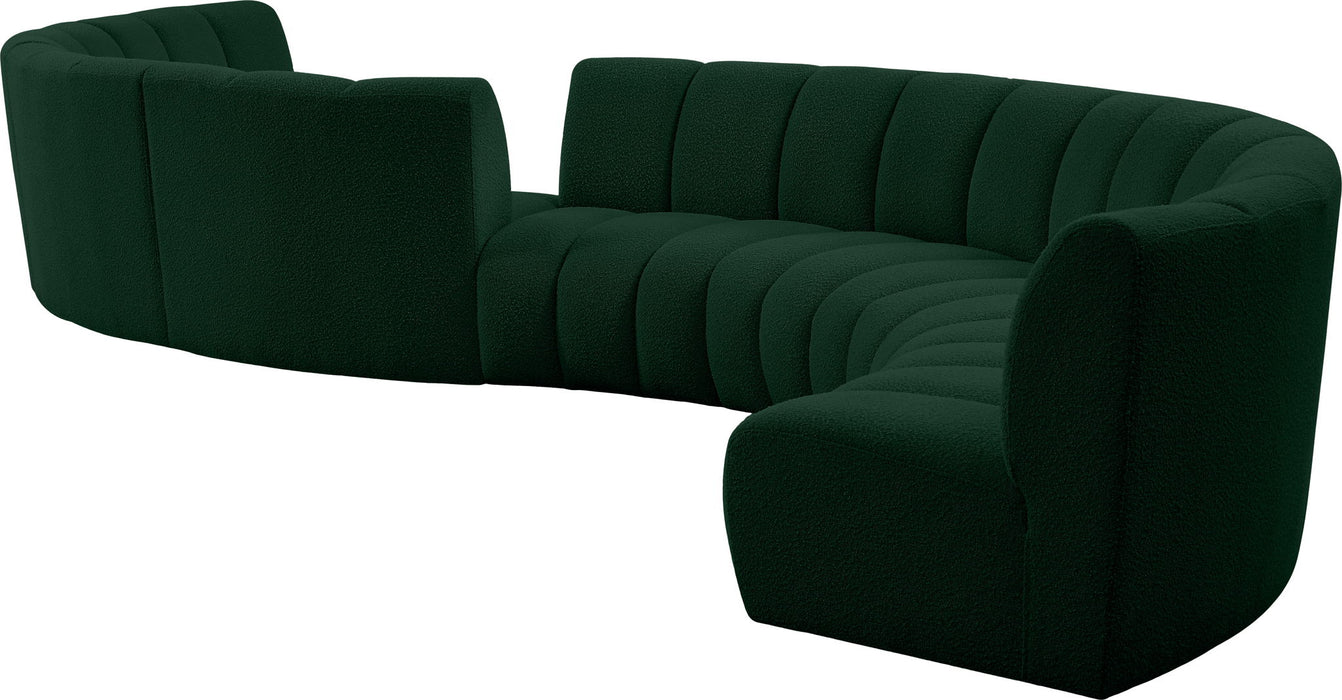 Infinity - 8 Piece Boucle Modular Sectional - Simple Home Plus