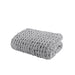 Chenille Chunky Knit - Throw - Gray - Simple Home Plus