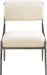 Bastille - Upholstered Dining Side Chair (Set of 2) - Silver Frame - Simple Home Plus