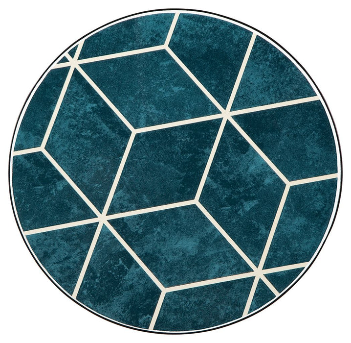 Clairbelle - Teal - Accent Table (Set of 2) - Simple Home Plus