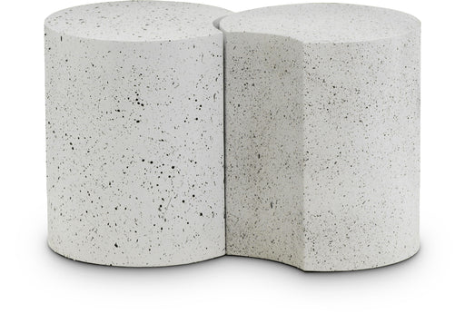 Dimple - End Table - Terazzo Finish - Simple Home Plus