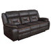 Greer - Upholstered Motion Reclining Sofa - Simple Home Plus