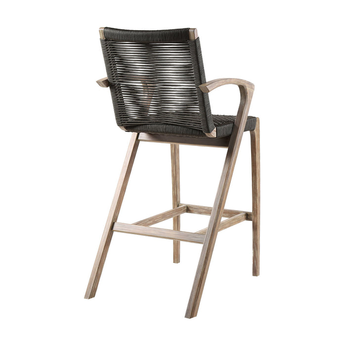 Brielle - Outdoor Rope Counter And Bar Height Stool - Simple Home Plus