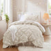 Lily - 2 Piece Comforter Set - Ivory - Simple Home Plus