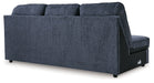 Albar Place - Raf Sofa Chaise - Cobalt - Simple Home Plus