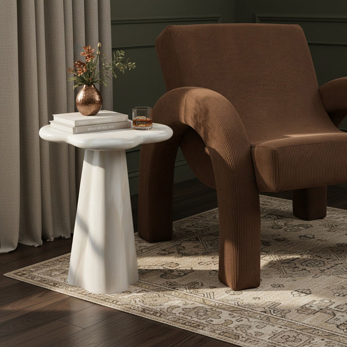 Nola - Concrete Indoor / Outdoor End Table - Simple Home Plus