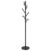 Clover - 18 Hook Freestanding Metal Coat Rack Hat Hanger - Black - Simple Home Plus