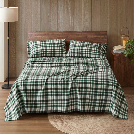 Flannel - Queen 100% Flannel Printed Sheet Set - Finton - Simple Home Plus