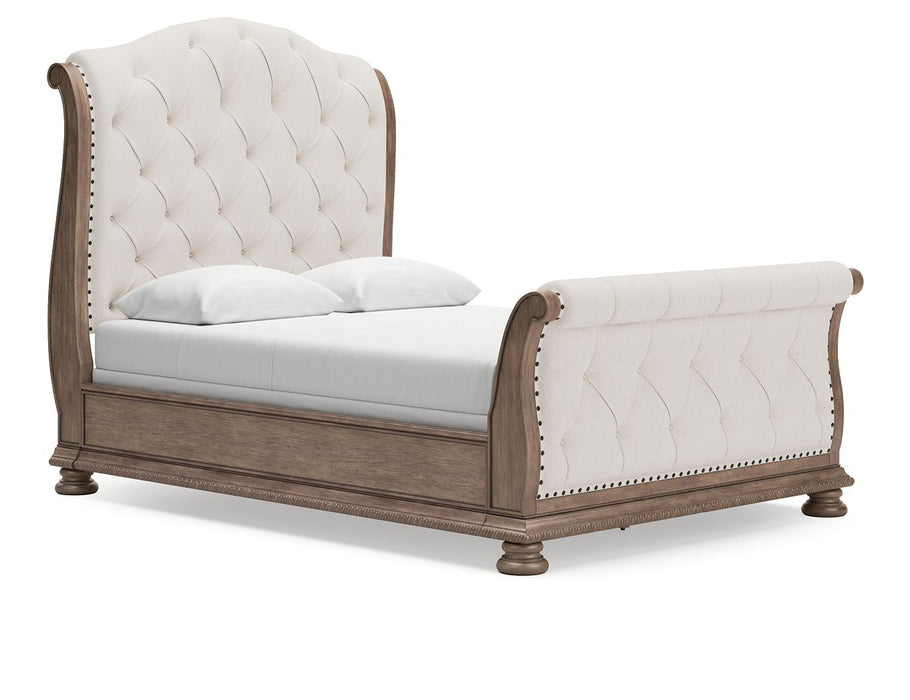Ardenfield - Upholstered Sleigh Bed - Simple Home Plus