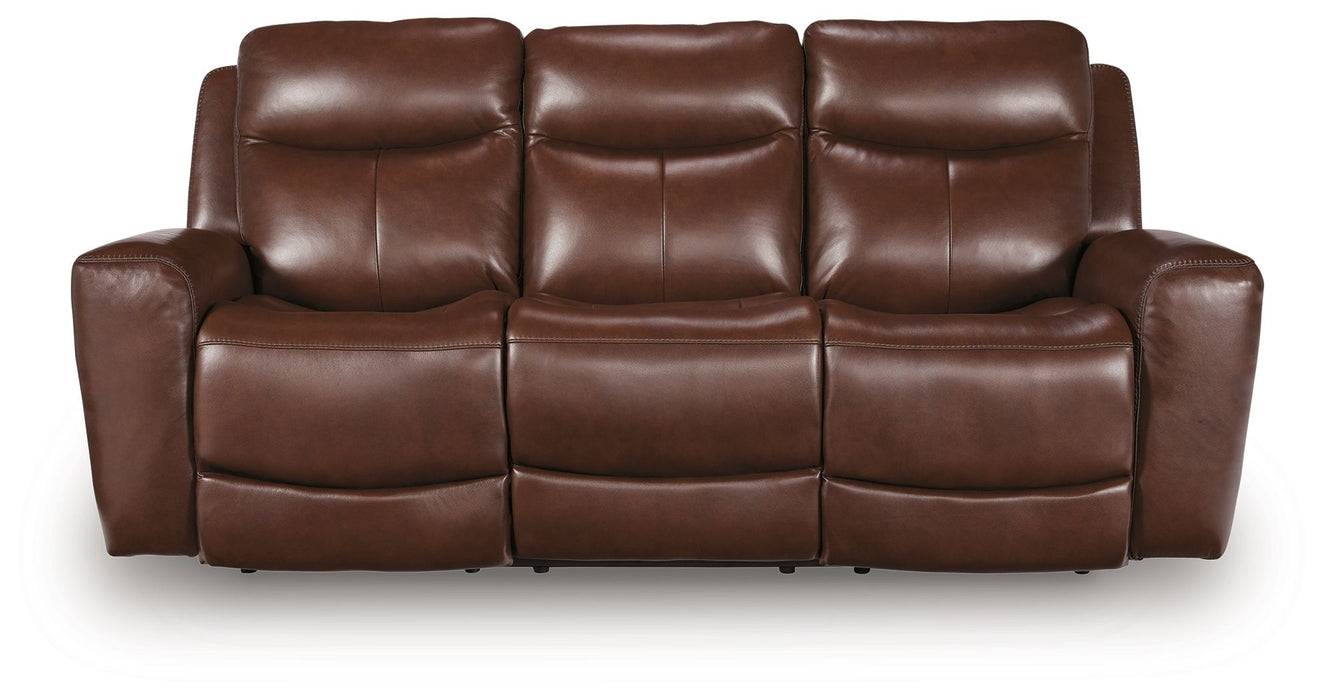 Next Move - Power Reclining Sofa With Adjustable Headrest - Simple Home Plus