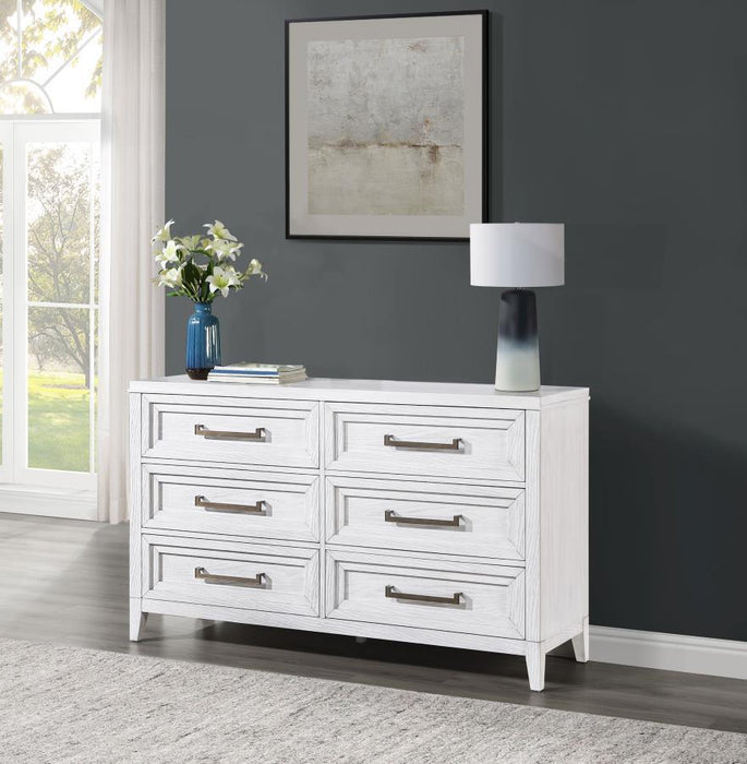 Marielle - 6-Drawer Bedroom Dresser - Simple Home Plus
