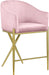 Xavier - Counter Stool with Gold Legs - Simple Home Plus