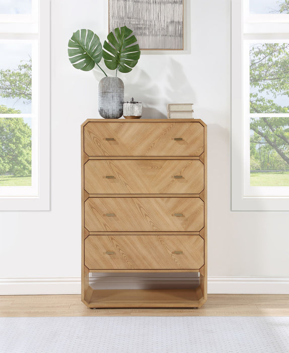 Parker - Ash Veneer Chest - Simple Home Plus