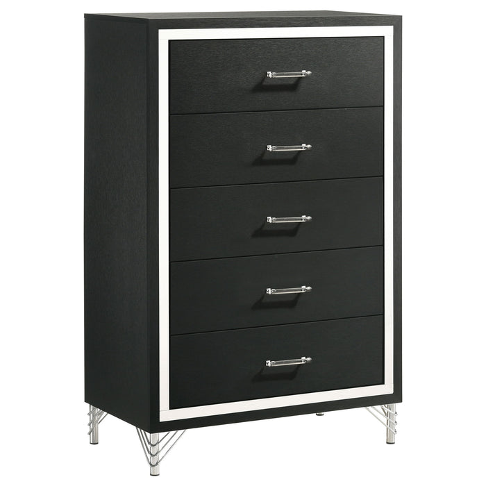 Lucia - 5-Drawer Bedroom Chest - Simple Home Plus