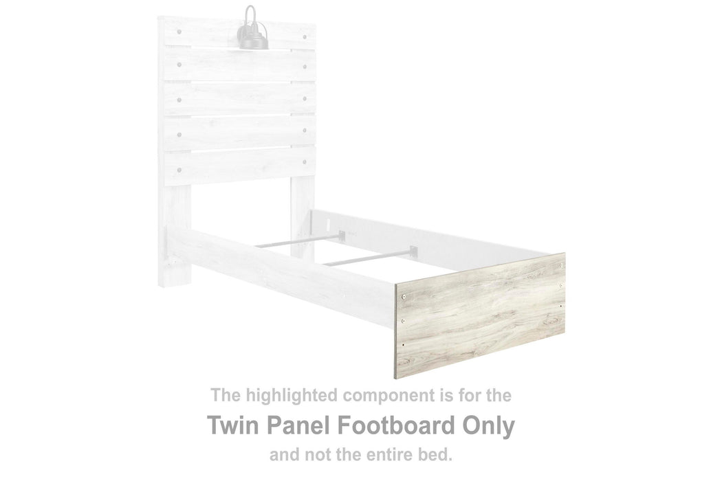 Cambeck - Twin Panel Footboard - Whitewash - Simple Home Plus