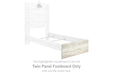Cambeck - Twin Panel Footboard - Whitewash - Simple Home Plus