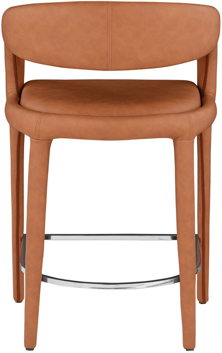 Sylvester - Stool - Cognac - Simple Home Plus