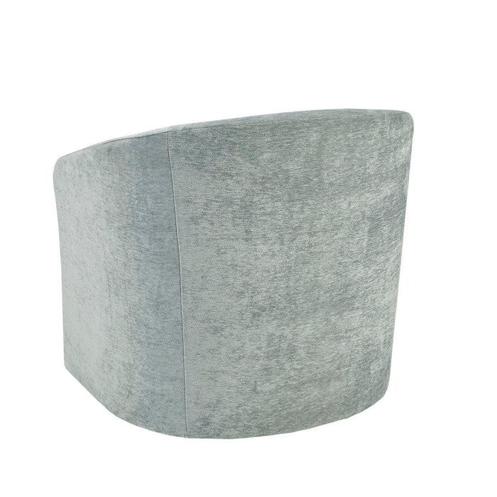 Amber - Swivel Chair - Light Blue - Simple Home Plus