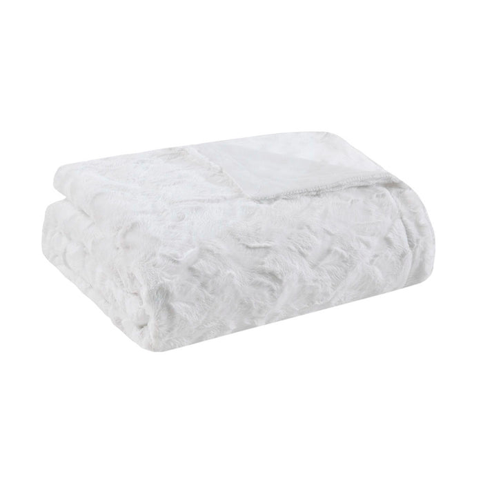 Zuri - Oversized Throw - White - Simple Home Plus