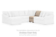 LadyMae - Armless Chair - Twill - Simple Home Plus