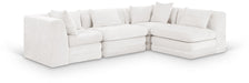 Stellar - 4 Piece Upholstered Modular Sectional - Simple Home Plus