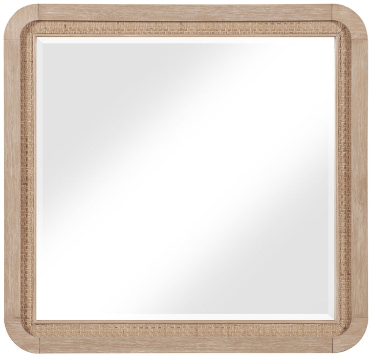 Windsor - Rubberwood Mirror - Natural - Simple Home Plus