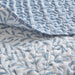 Darcy - 3 Piece Print Quilt Set - Blue - Simple Home Plus